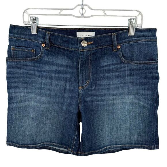 Loft Made With Love Denim Shorts Size 10/30 - Picture 1 of 6